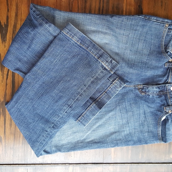 Gap sz 6 w 28 inseam 28 crop pant long lean - Picture 4 of 4